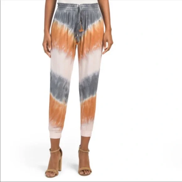 Young Fabulous & Broke Tie Dye Ombré Joggers szM - Picture 3 of 6
